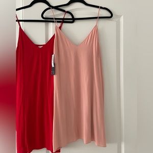 Wilfred free vivienne dress in Salmon pink